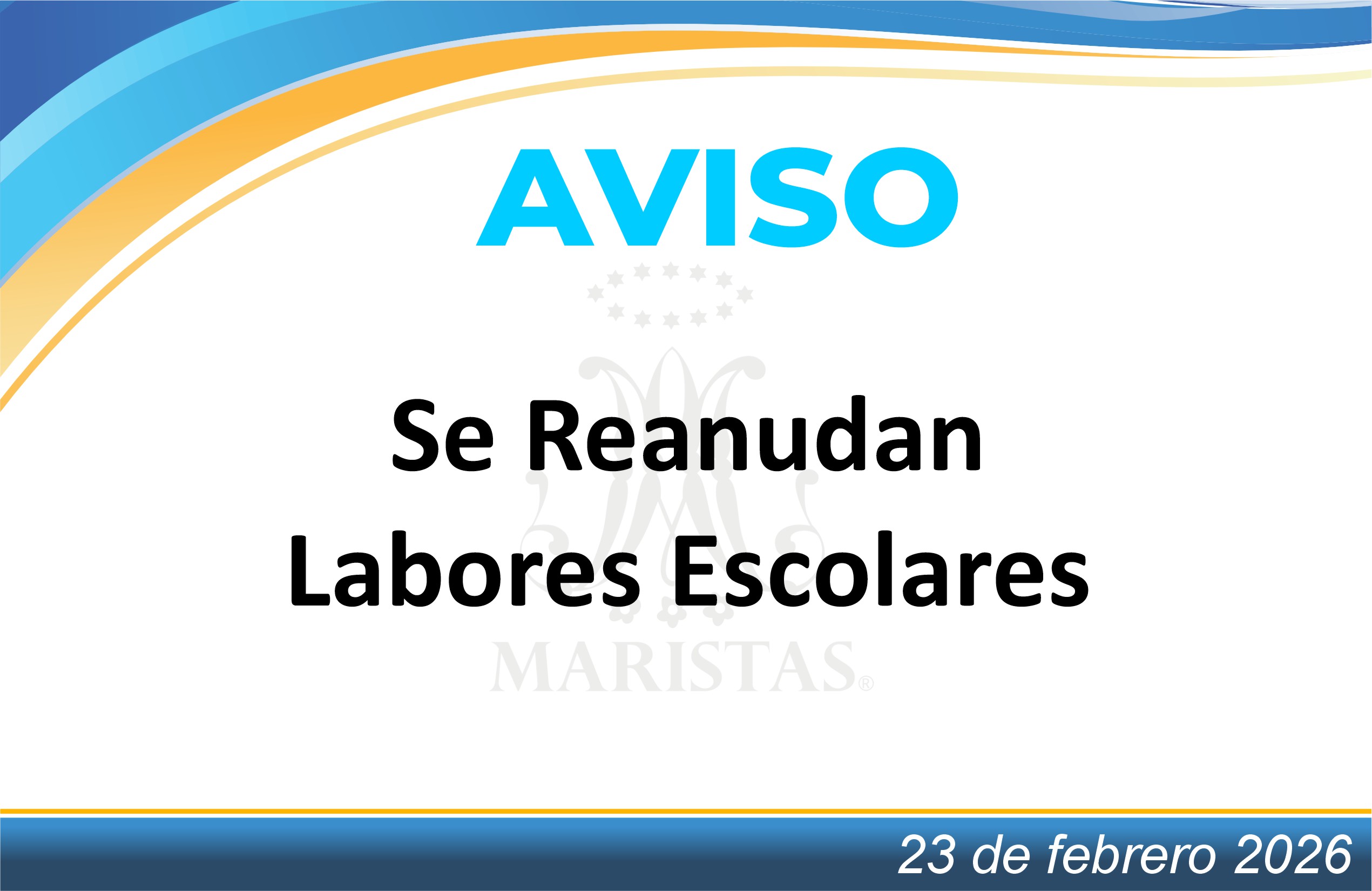 Aviso importante